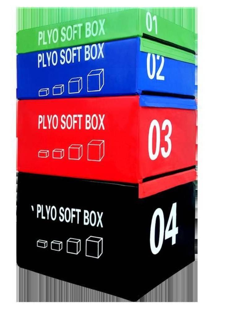 Jump-box soft gyms and a jump-up of goats and goats to balance the body of the children's body training kit