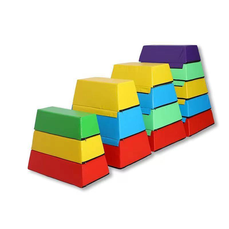 Children's jumping horse jumping box software gymnastics training equipment kindergarten Anshuma goat jump leap obstacle combination
