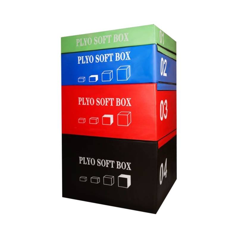 Box gym body can balance wood jump box jumping box software to train children's bouncing force, a combination of combination