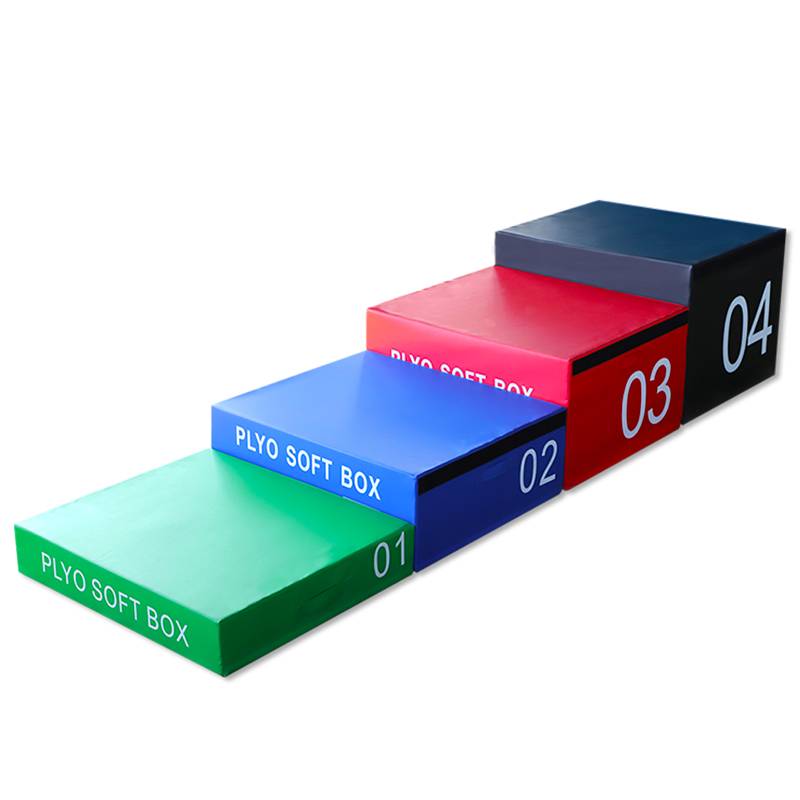 Jumpbox training soft-body gym kids jump up and down the stairs