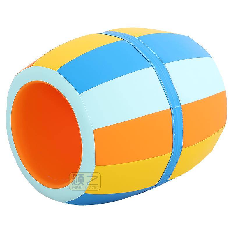 Physical Energy Training Children's Sports Pavilion Parkouring Equipment Early Education Sensory Balance Wooden Triangle Slope Cushion Software Box
