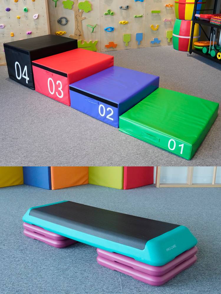 Physical Energy Equipment Early Education Sports Museum Children's Sensing Training Equipment Sports Sports Box Software Software slope