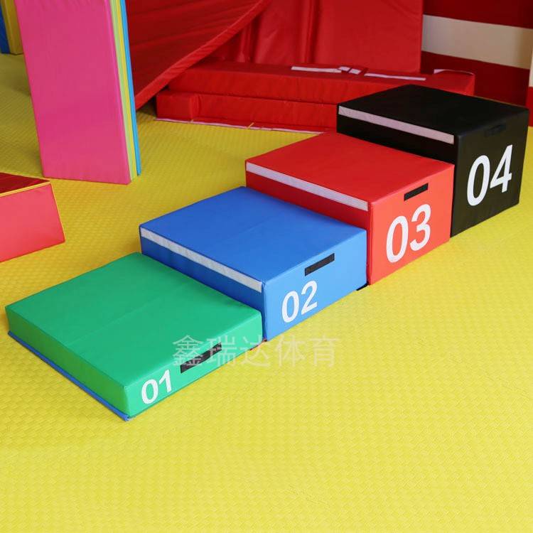 Children's physical training equipment Digital jumping box jump box Children's early education software Equipment Software Sensory Combination Box