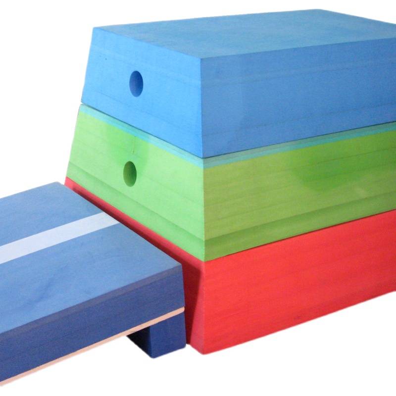 Bouncing box seven -color flower kindergarten kindergarten children's toys outdoor sports equipment EVA soft balance platform