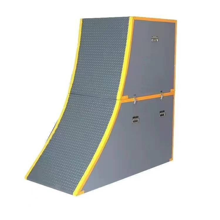 Single surface parkour big wooden box