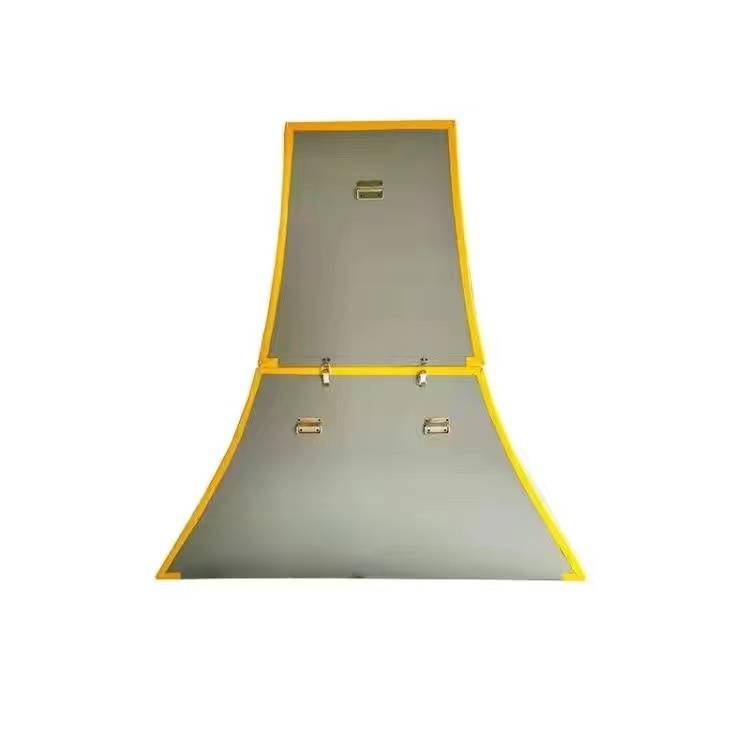 Dual -curved parkour big wooden box