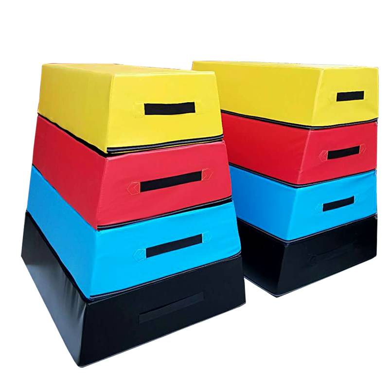Gym body energy jumping exercise training bouncing soft jumper professional gradual soft jump box soft jumping