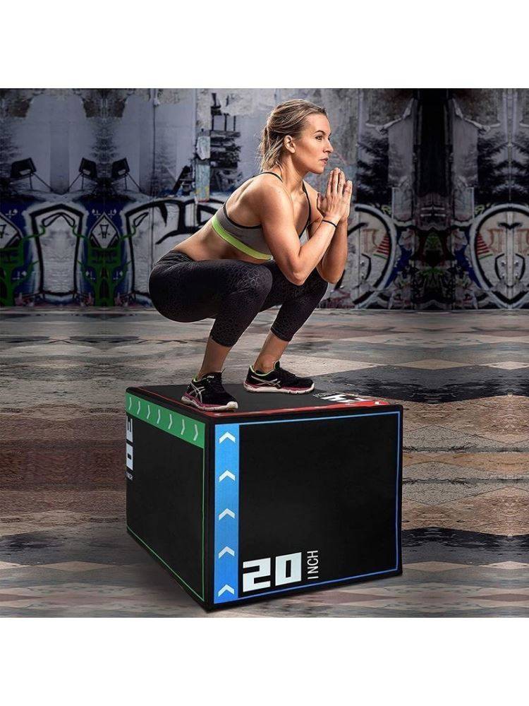 PVC software jumping stool Sanheye jump box physical training jumping horse gym yoga suite belly saddle chair