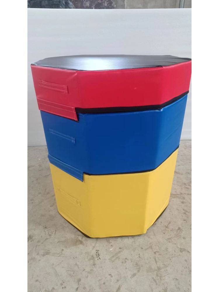 Children's software jumping box sensor training sports yoga early teaching fitness track and field goat jumping horse kindergarten bomb box