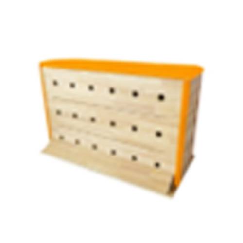 Parkour three -layer stack box