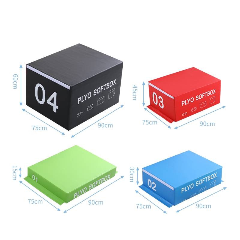 Fourth -level jump box, four -in -one software combination, decent equipment, home indoor horses jumping power, suitable energy toys