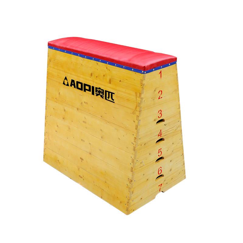 Kindergarten jumping boxes saddling horses jumping horse training equipment solid wood children primary and secondary school smart special Austrian wood jump box