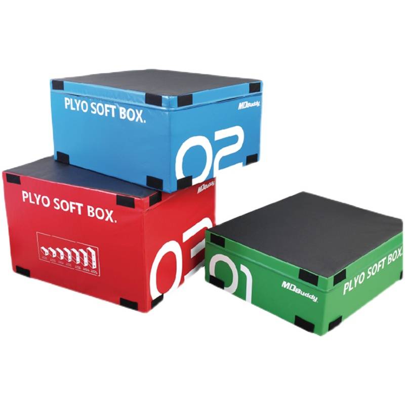 MDBUDDY high -end load -bearing sponge three -in -one jump box bouncing training explosion force body suitable fitness device