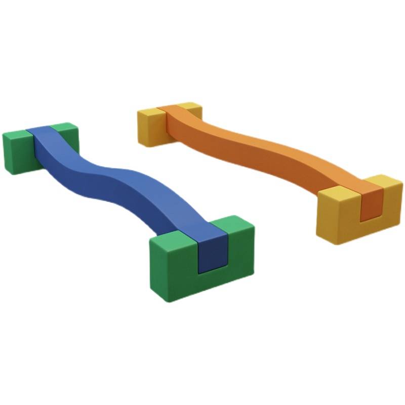 Children's physical fitness training Equipment Sensory Tongshu Jumping Box Kindergarten Children's Sports Sports Sades Malaysia Slope Cushion Balance Wood
