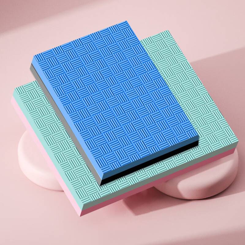 Balanced pad flats support the men's and women's family fitness EVA balanced soft stepping kneeling pad training thickened yoga mat