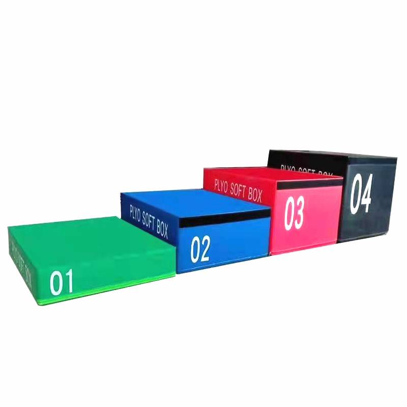 Physical energy explosion force bomb jumping training jump box Supreme gymnastics fitness software gradual combination jump box stool