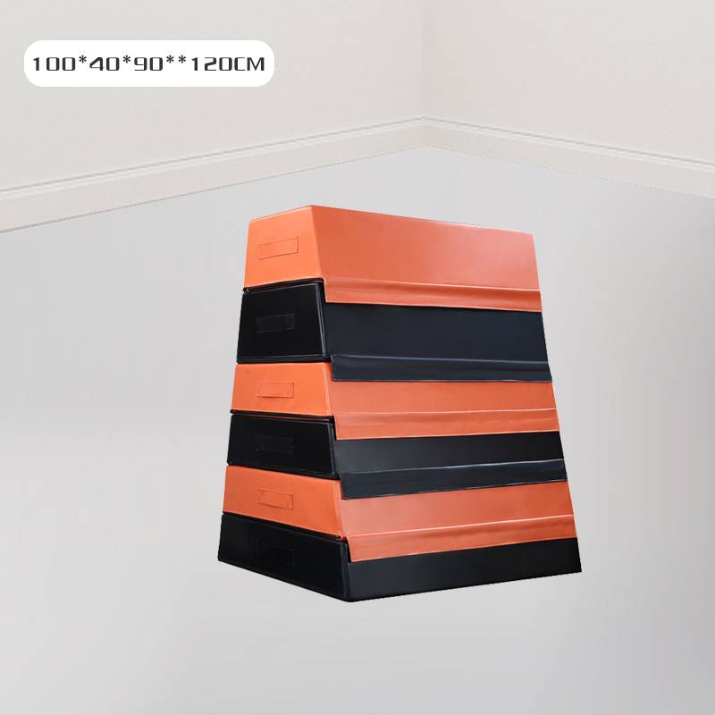 Professional Parkour Sixth quarter saddling box jump box increases high 1m high