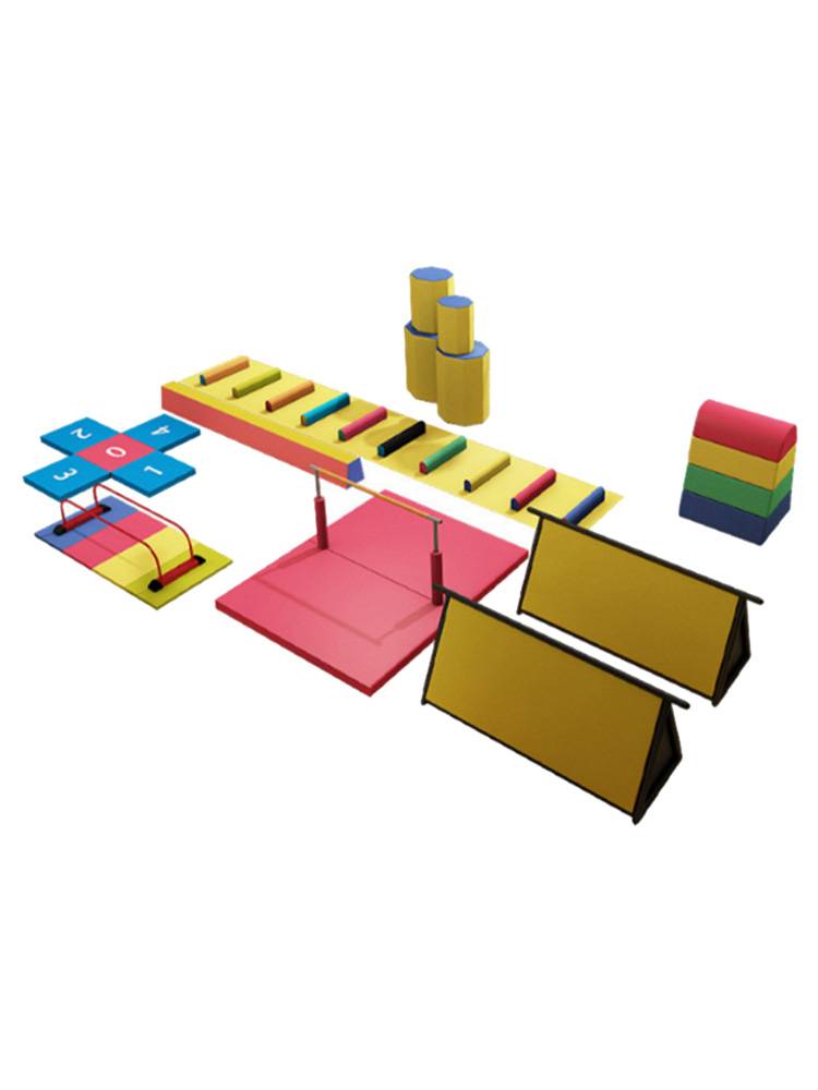 Children's physical fitness training Equipment Sensory Teachers Jumping Box Supu -C kindergarten jumping horses balancing wood combination software