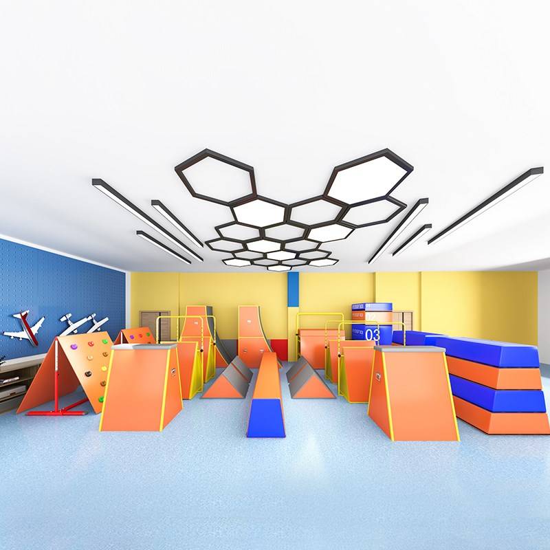 Children's Parkour Equipment Combination Sports Energy Training Equipment A full set of F Sensory Training Teaching Aids Portal Box Parksour
