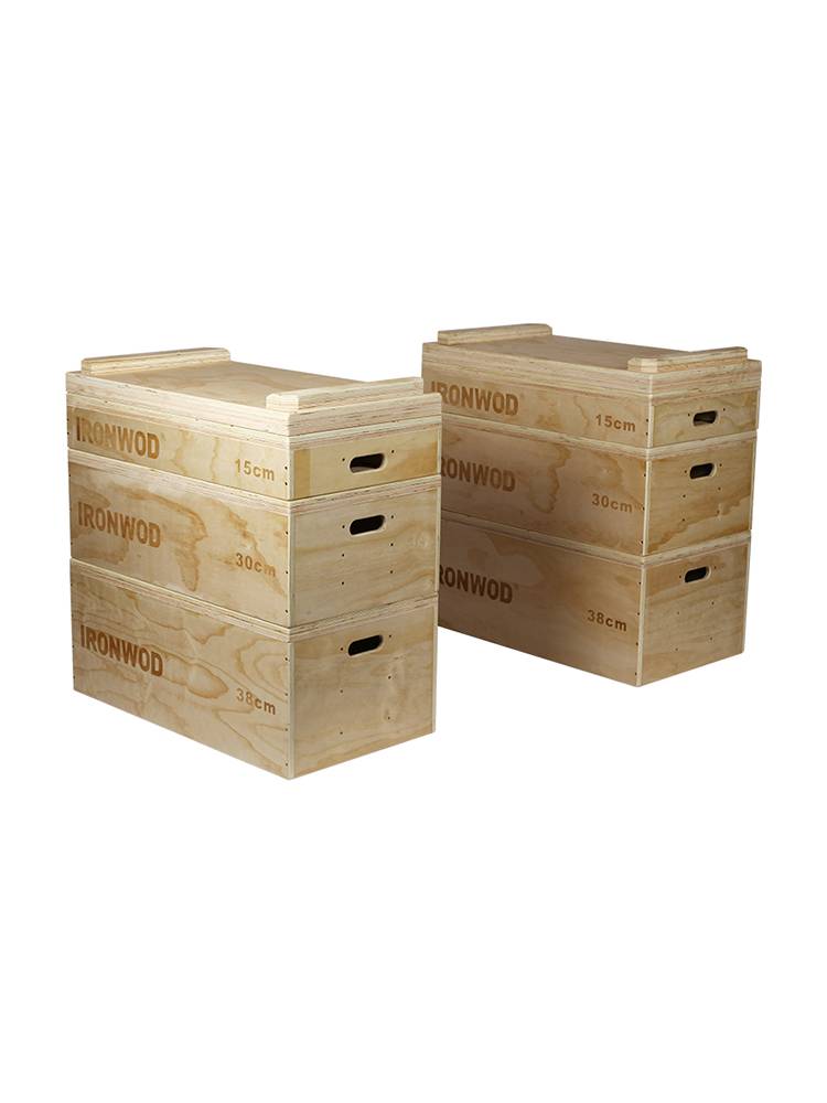 Ironwod wooden weightlifting platform pad wooden board Suzuki jerk blocks squat wood jump box wooden box professional high -end