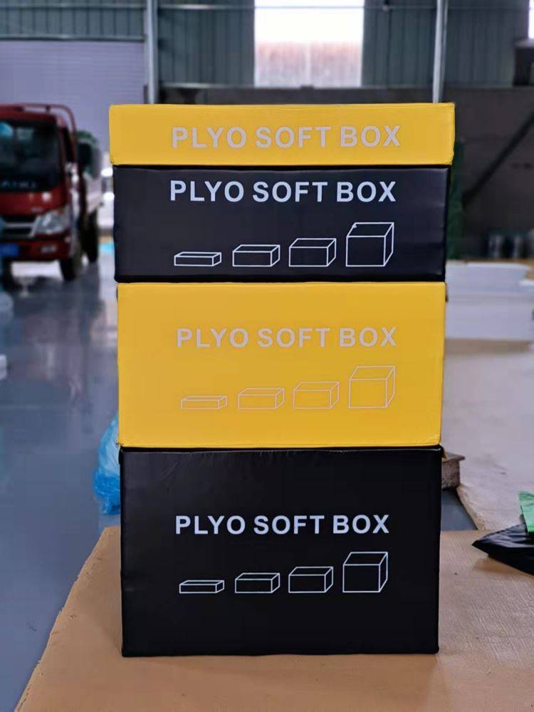Gym 4th and 1 software combined children's bouncing force explosion power jump box PVC training gradual jump box