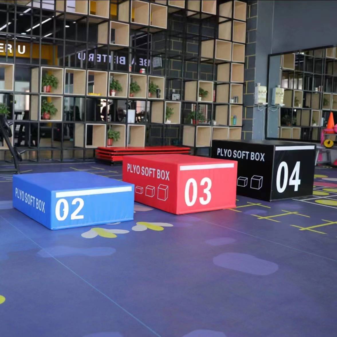 Jilin jump box Supu children's software jumping horses jumping horse box suitable training equipment jump box training bouncing