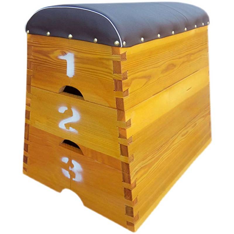 Children's jumping box bouncing jumping training body is suitable for the pommel horse can remove wooden jumping horse kindergarten Kindergarten goats, high jumping