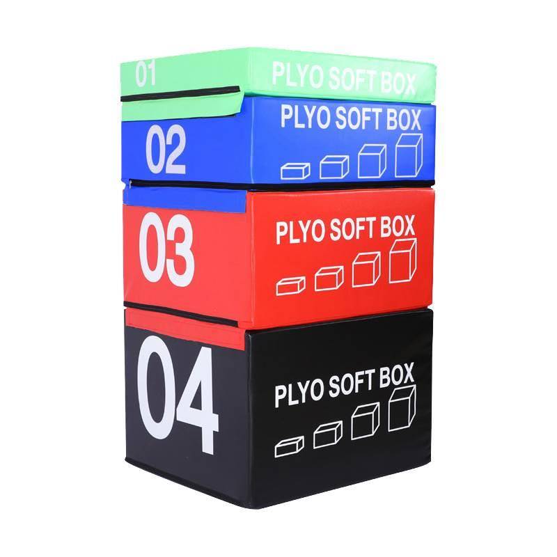 Tear -resistant jumping box software Supreme -in -one combination of children's physical energy explosion force bombs jumping force training clip network gym