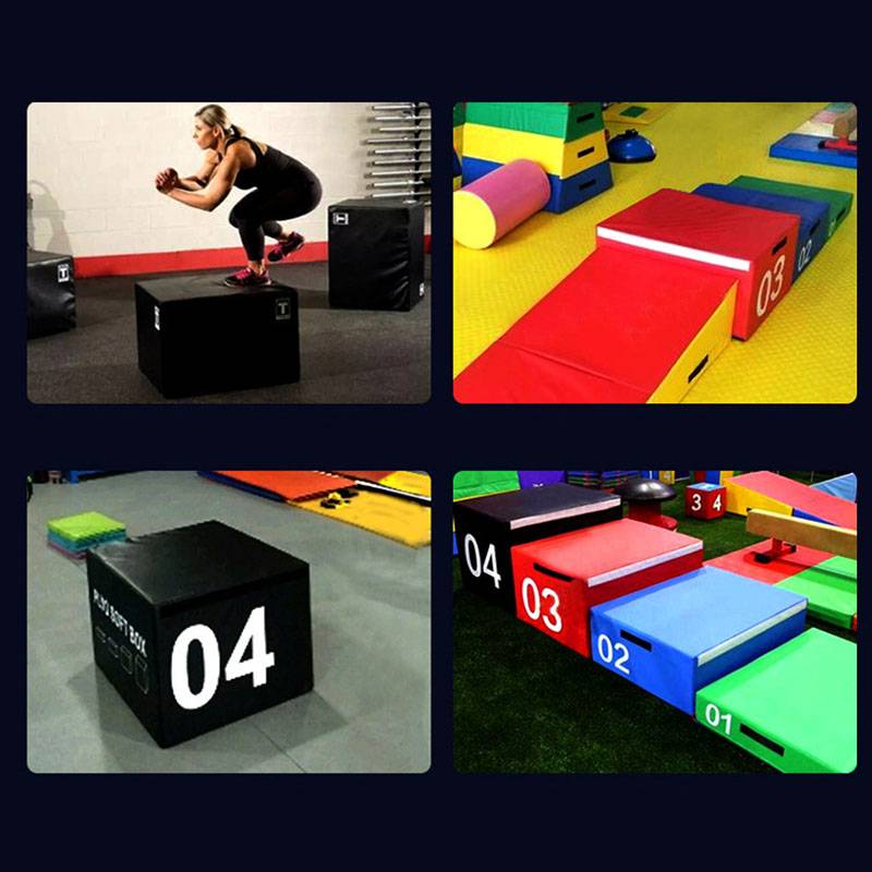 Jumpbox four and a half to train children's flexible box four to develop the capacity of a gymnasium