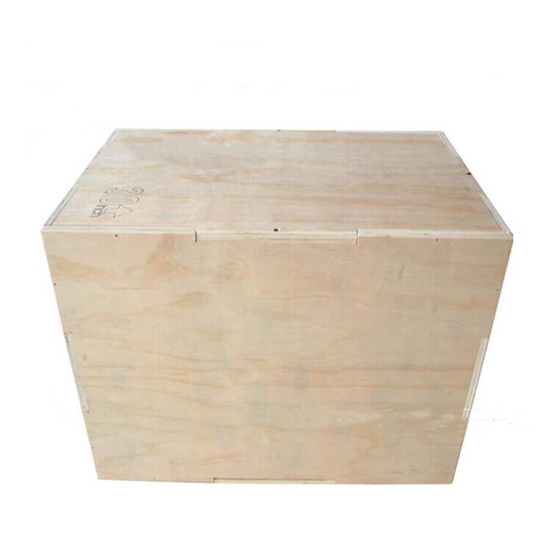 Three -in -one comprehensive physical training box wooden jump box wooden fitness jumping stool