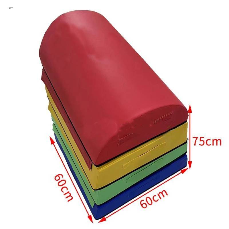 (3 years of warranty) arc -shaped jumping horses thick PVC grid cloth