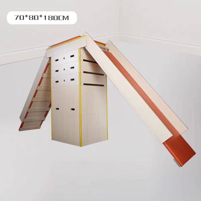 Parkour runway climbing combination