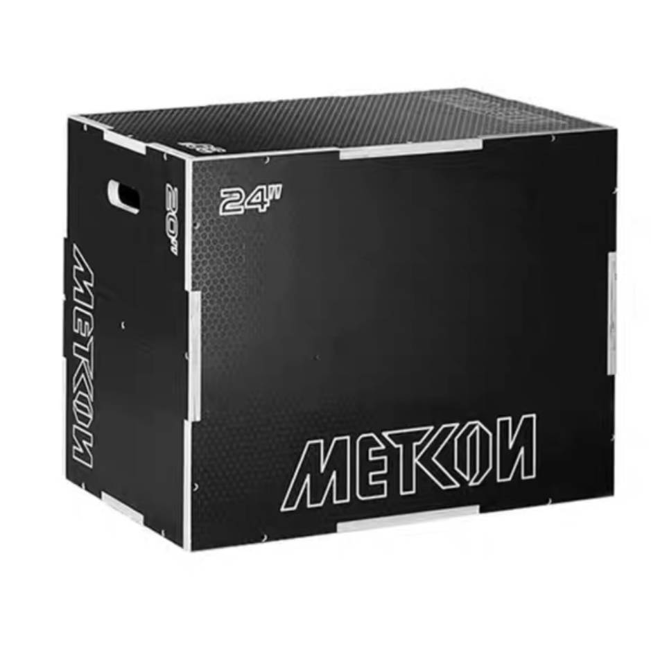 【Black】 Anti -slip wood hard jump box