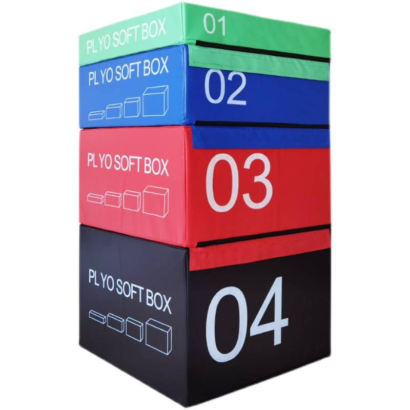 Four -in -one PU combination box jump box gym W physical bouncing training explosive power software dance sports jump box