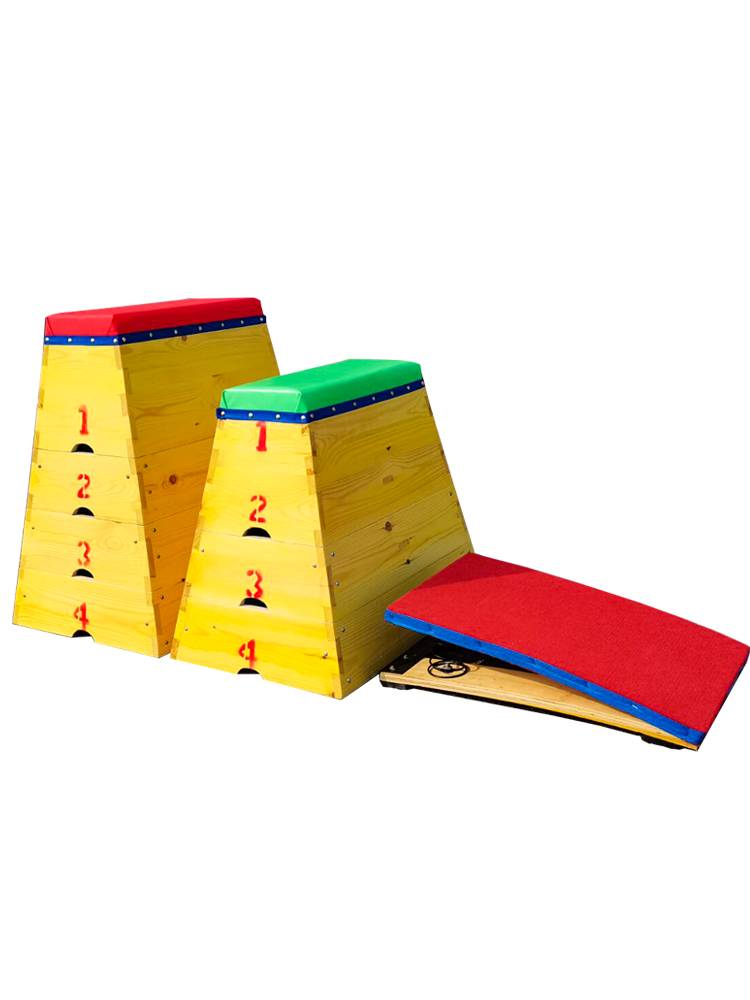 Children's saddle horse jumping horse jumping horse children's physical training equipment jumper box jumping horse pier jumping goat pde of the pde
