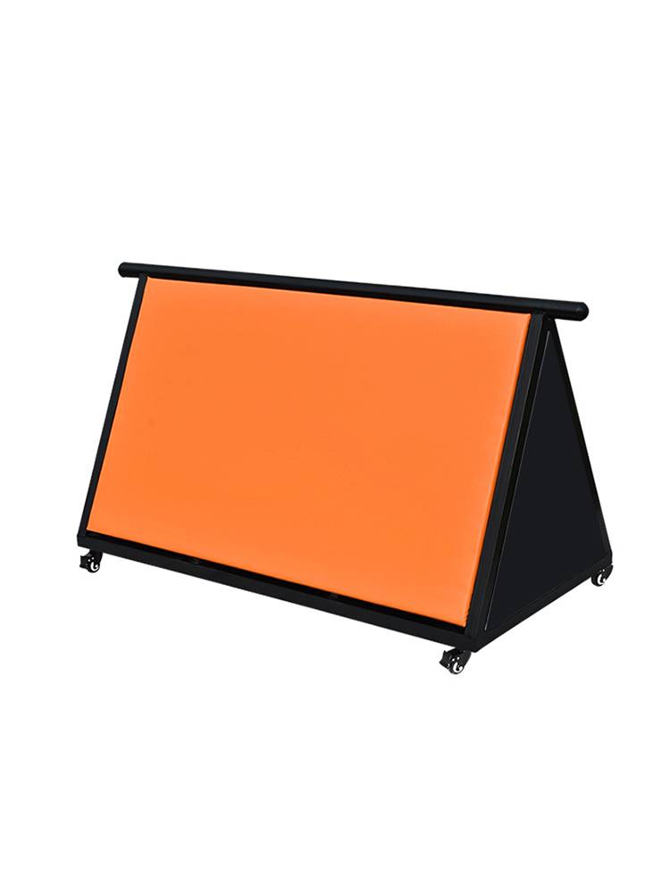 Children's physical fitness parkour training equipment parkour climbing baffle can move triangular shelf A -line obstacles