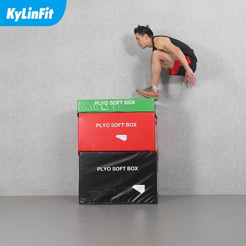 Gym software training jump box children's explosion force bombs jumping force Supreme and one -combined step boxes suitable for jump boxes