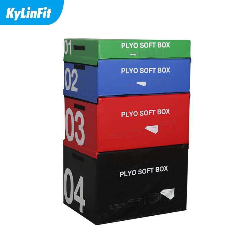 Gym software training jump box children's explosion force bombs jumping force Supreme and one -combined step boxes suitable for jump boxes