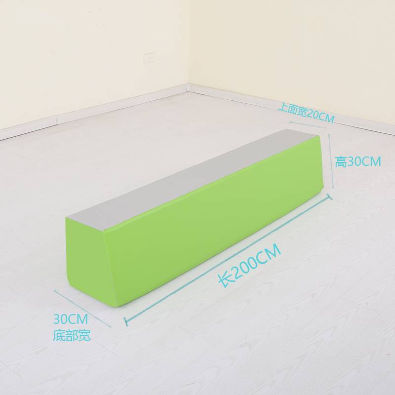 Balance wood 2 meters (macaron green)