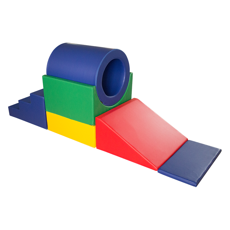 Children's software tunnel reptile combination full set of kindergarten body energy energy equipment, the saddle horse jump box can be customized