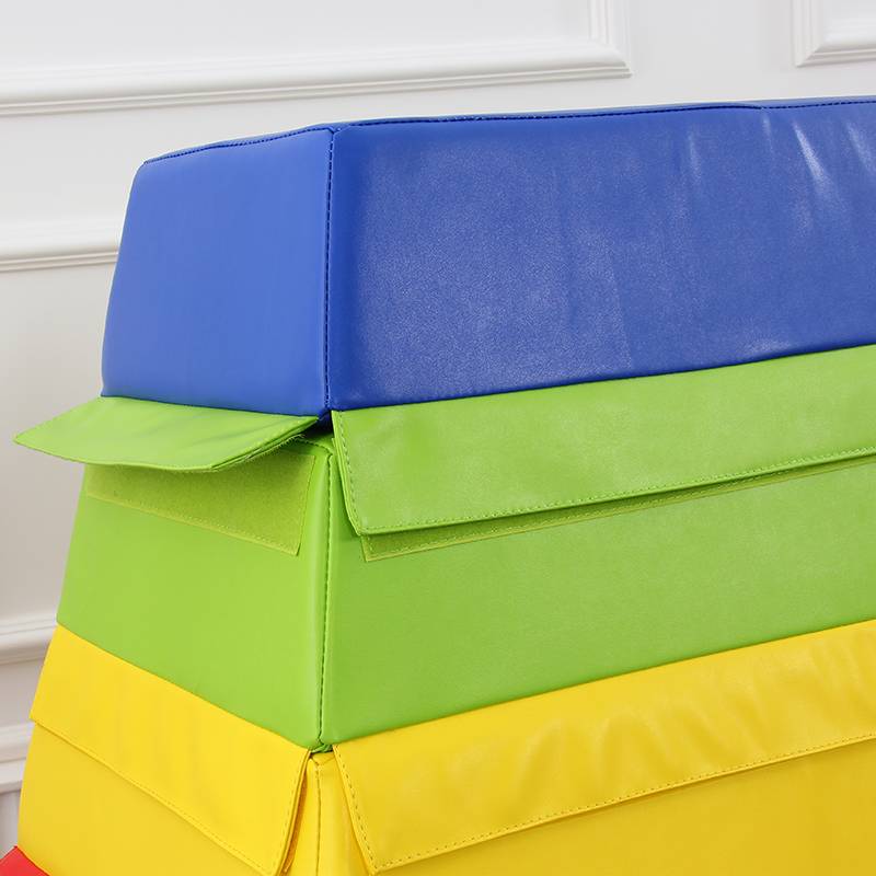 European standard Early Education Software Jumping Horse Person Children's Sports Gymnastics Training High Saded Saded Horse Jumping Box Obstacles
