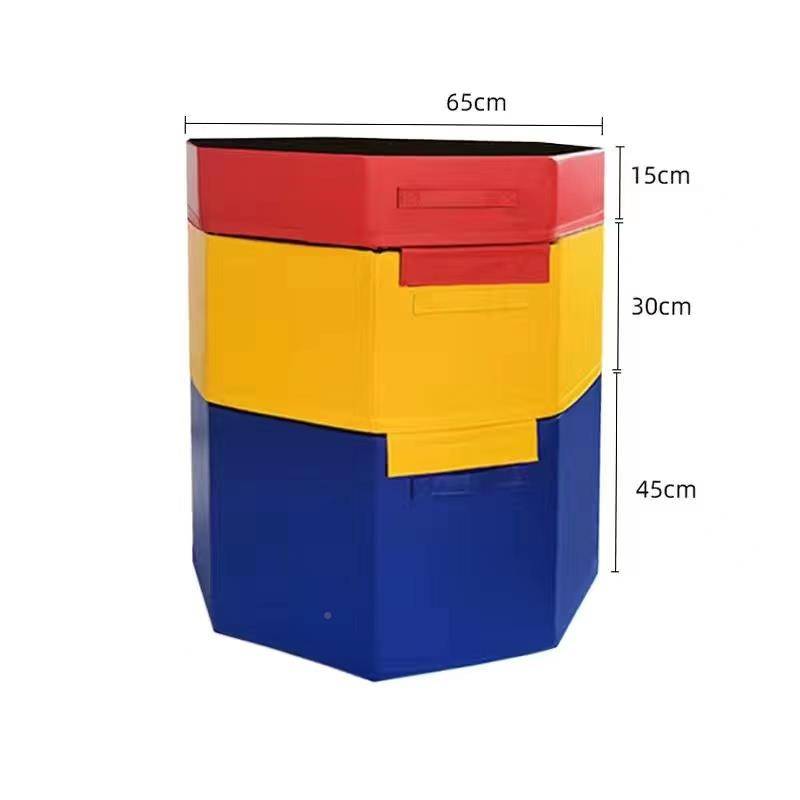 Octagon jump box two and one