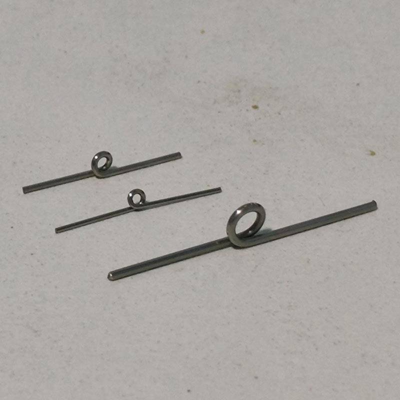 Large holes single -ring blocked needle large block bait blocking bait needle pink hook stainless steel single needle fishing special accessories