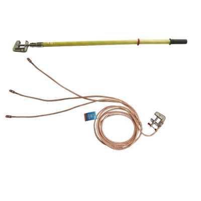 New product electric power 10kV can be used to pick out the ground rod 25 square meters connected to the ground wire carrier -keeping ground wire clip