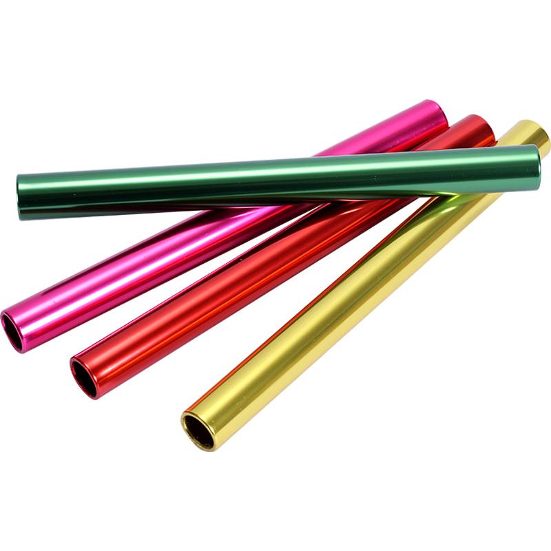 Anti -rod track and field competition for special aluminum alloy children's red and white plastic rod kindergarten games sponge gymnastics stick