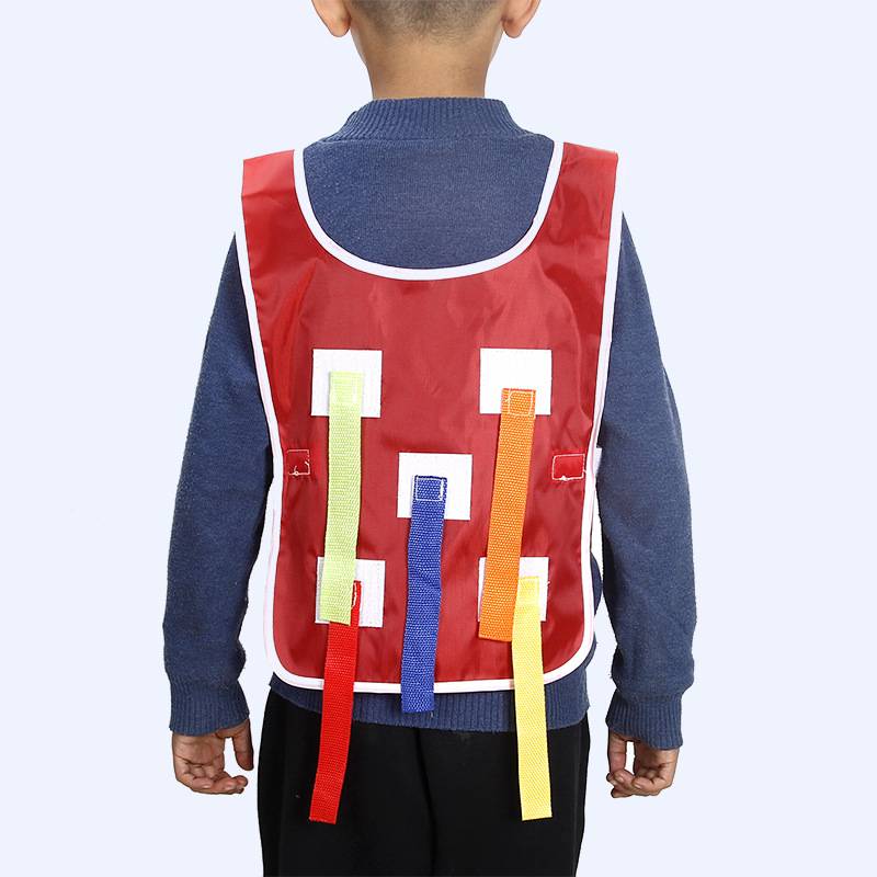 Children's vest-red+5 tails