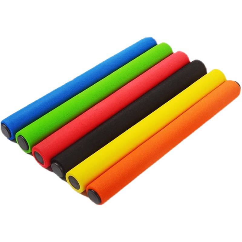Primary and secondary school track and field sports sports campaign sponge aluminum alloy soft baton competition products fun sports equipment