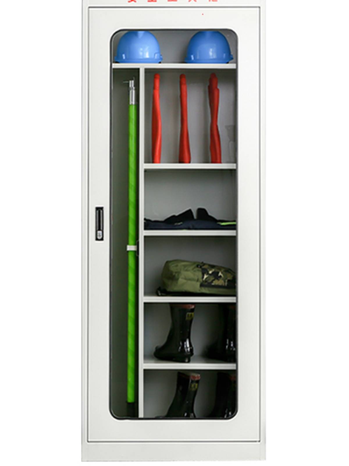 Insulated boots from high-pressure insulation gloves in the power distribution room