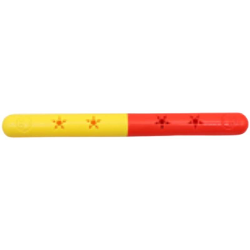 Anti -rod kindergarten gymnastics stick with sound plastic color stick children's sports fitness equipment early exercise fitness stick