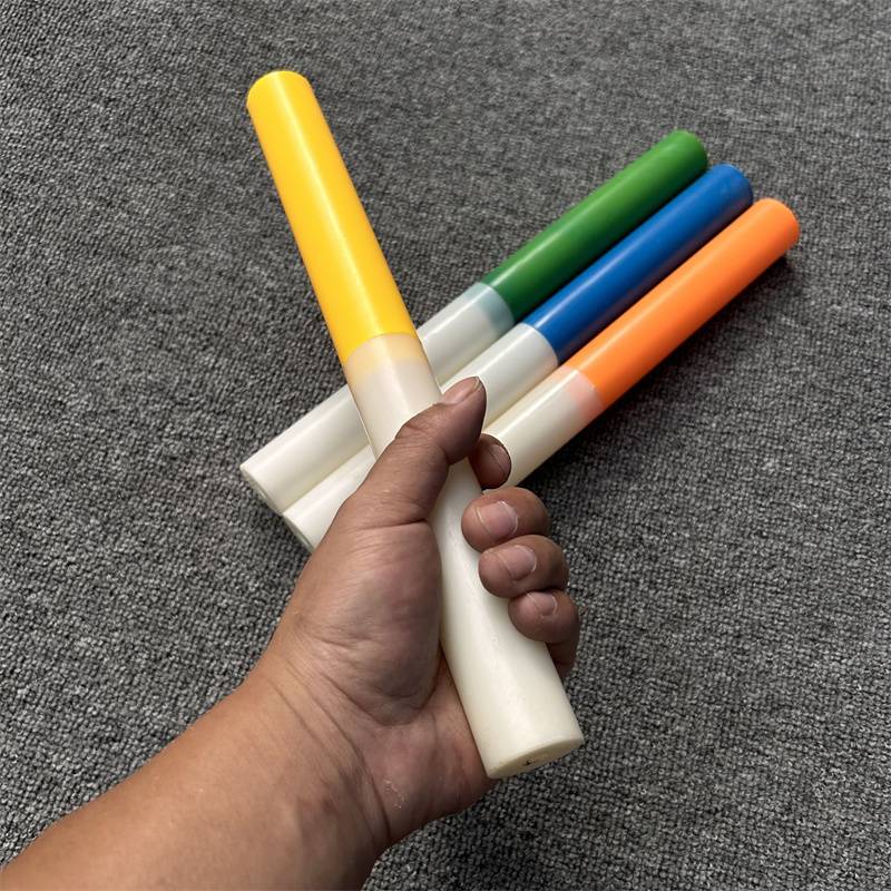 EVA relay stick thickened PVC relay rod Children's Games run track and field team training equipment outdoor sports stick